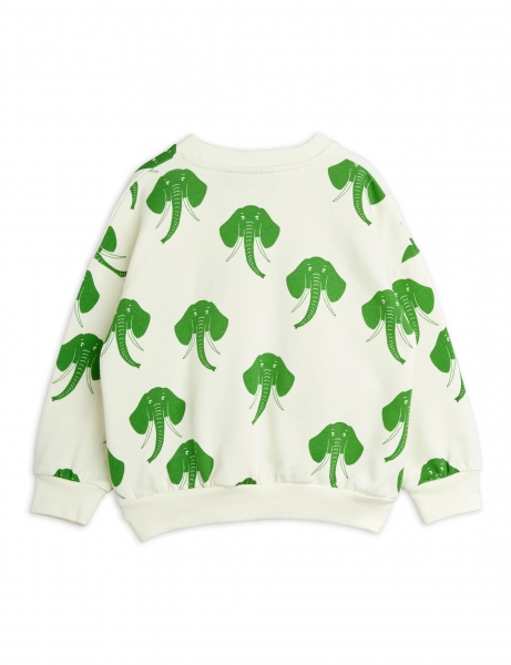 MINI RODINI Sweatshirt Elephants - off white
